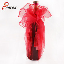 Top Quality Cheap Promotional Mini Cute Wine Bottle Organza Bag
